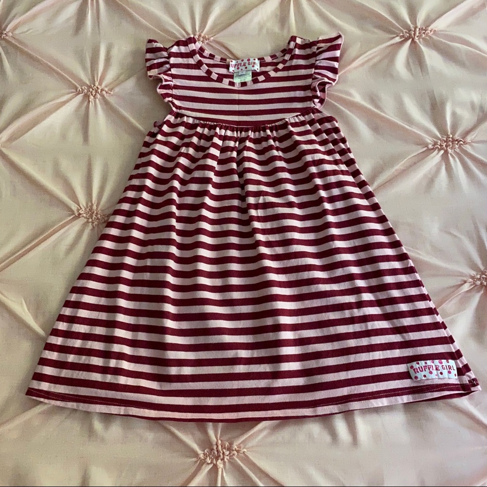 NWOT Ruffle Girl Pearl Top 🎀 | Girls size 7